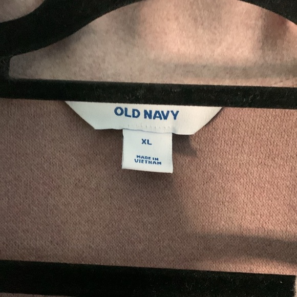 XL Old Navy Pink Soft Long Wool Over Mauve Overcoat Jacket‎ pea coat mid length - Picture 4 of 12